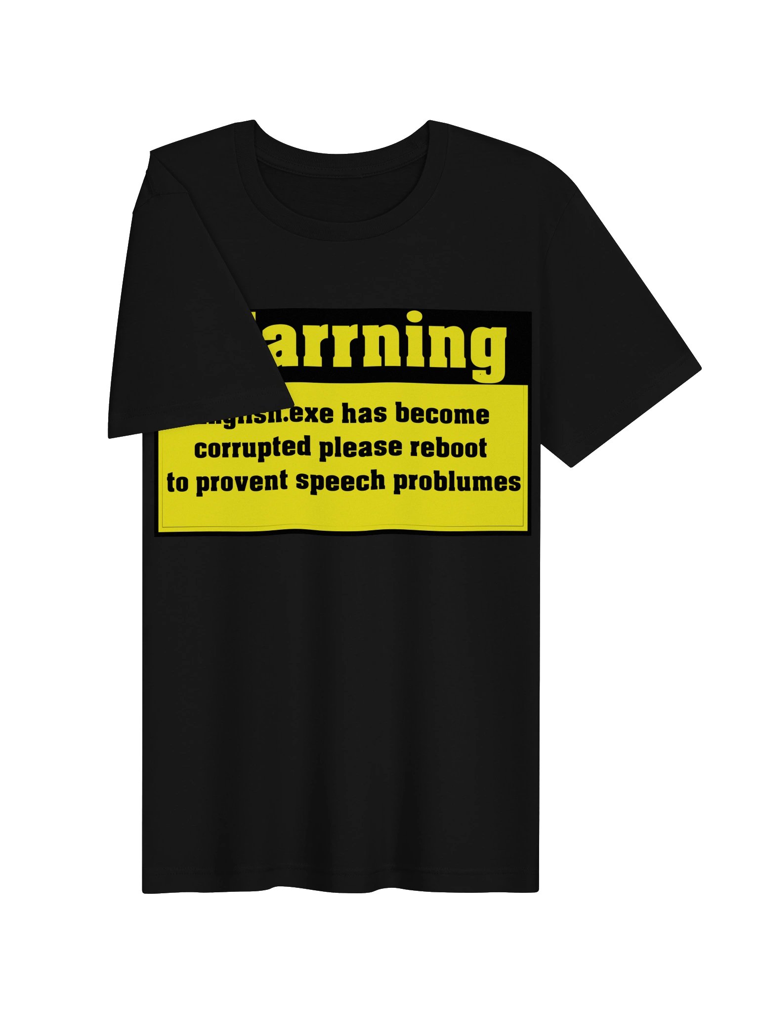 Warning: English.exe Corrupted Tee product image (27)