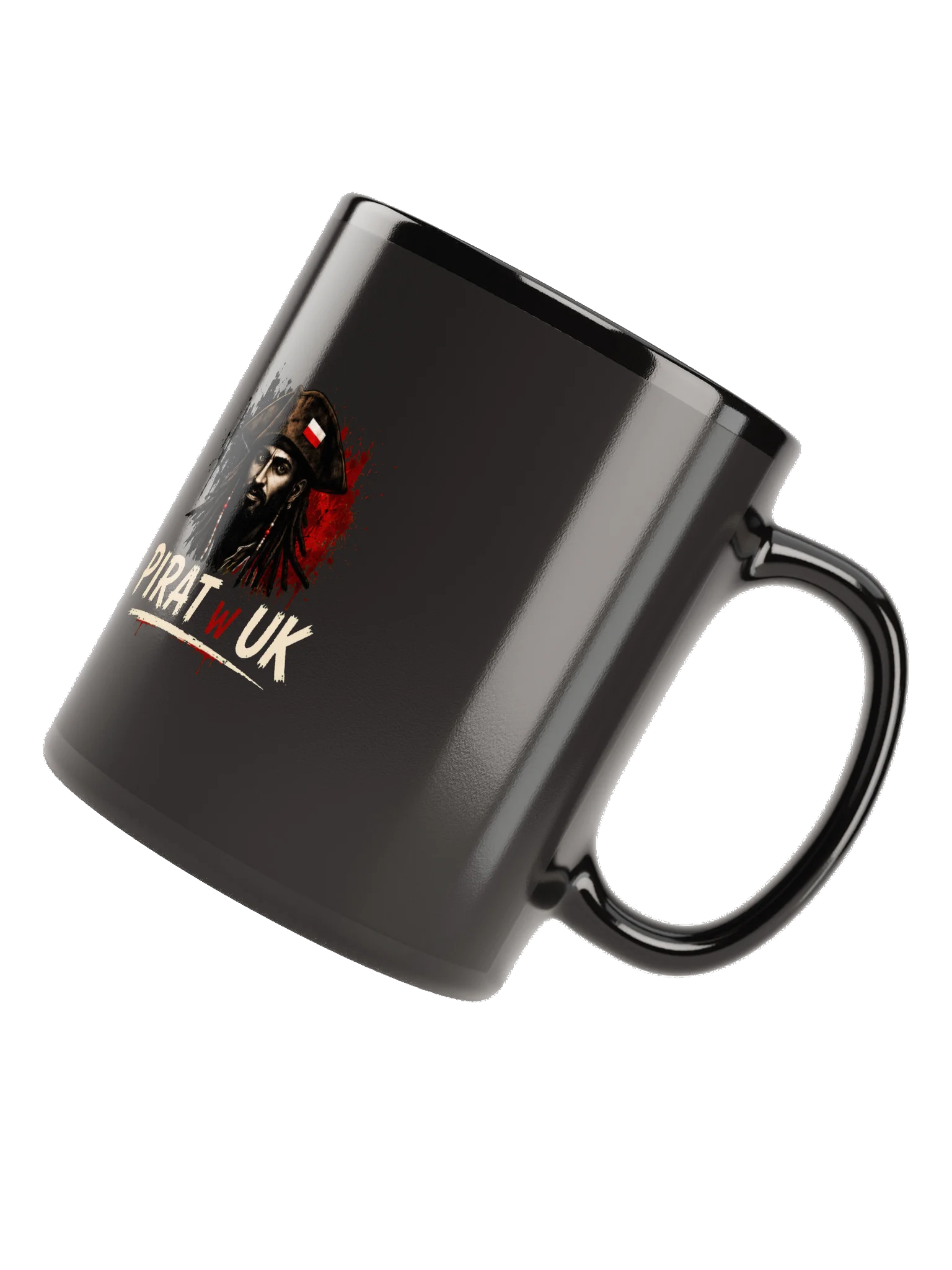 Pirat w UK — Kubek Czarny product image (6)