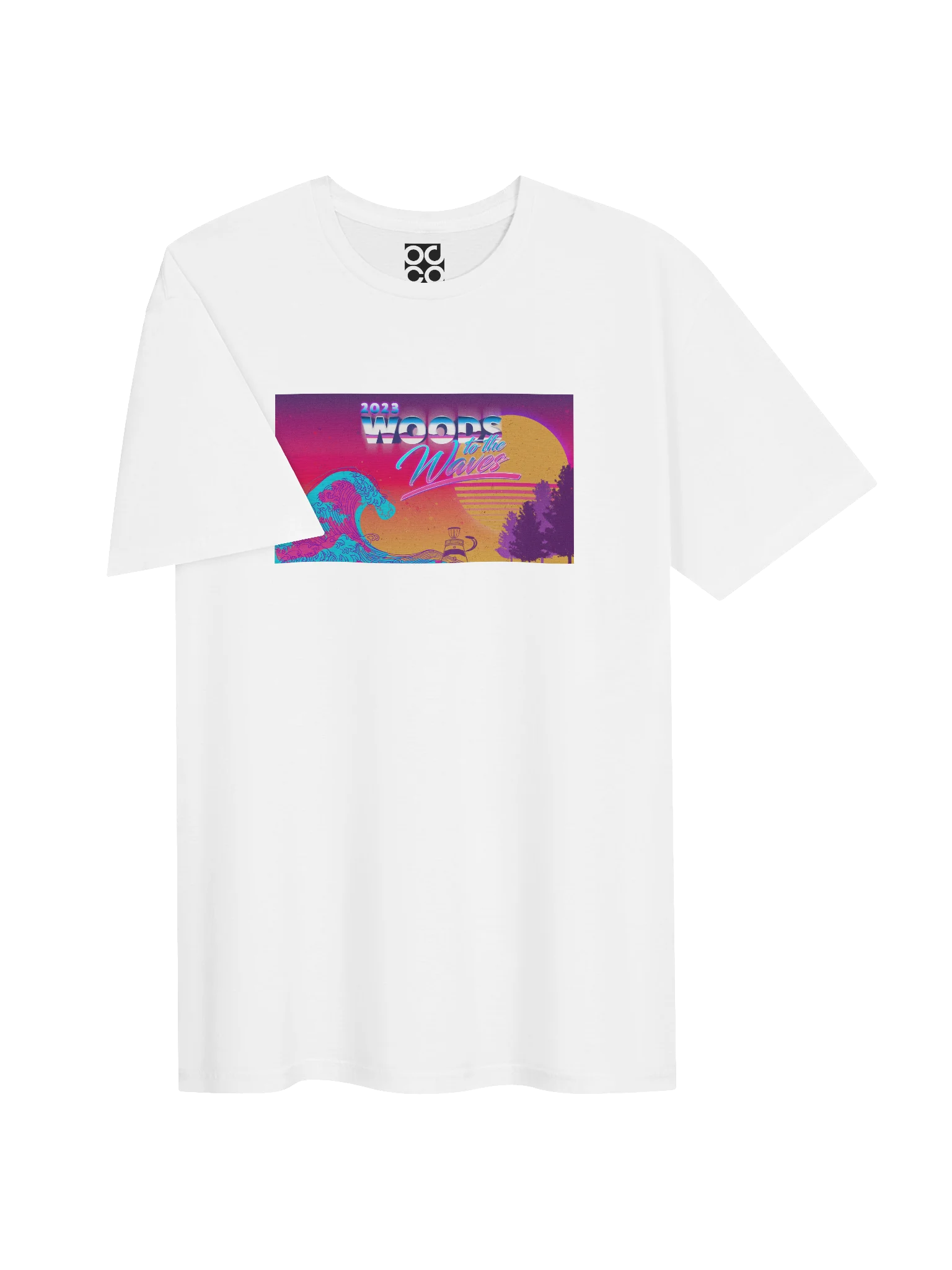 Woods to Waves 2023 – T-Shirt product image (4)