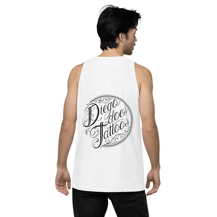 Black Logo singlet - male product image (1)