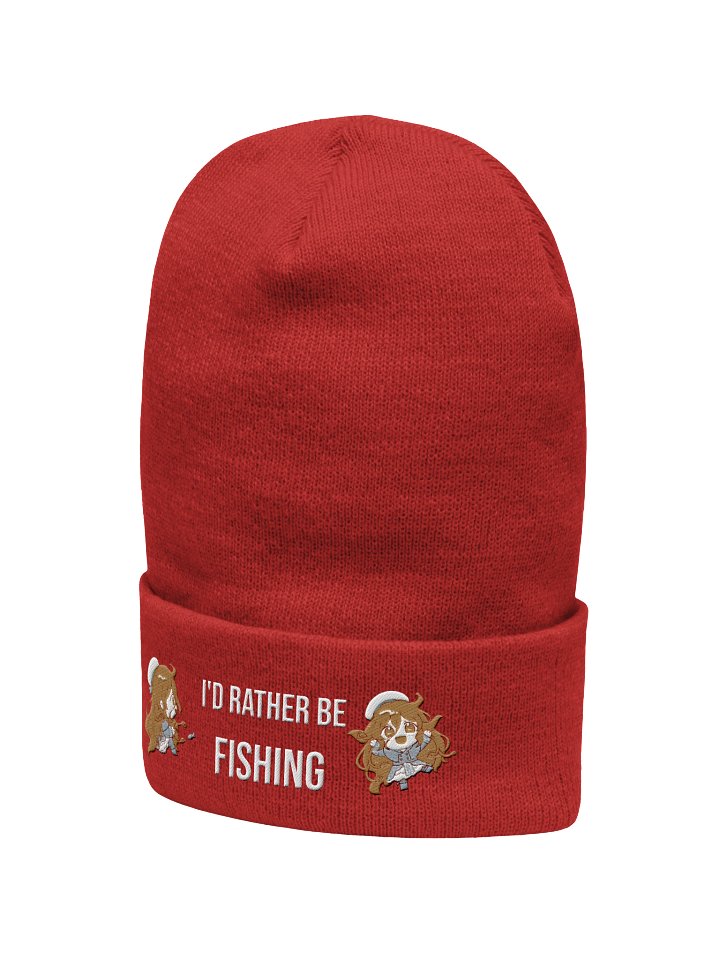 "I'd Rather Be Fishing" Illith Beanie product image (2)