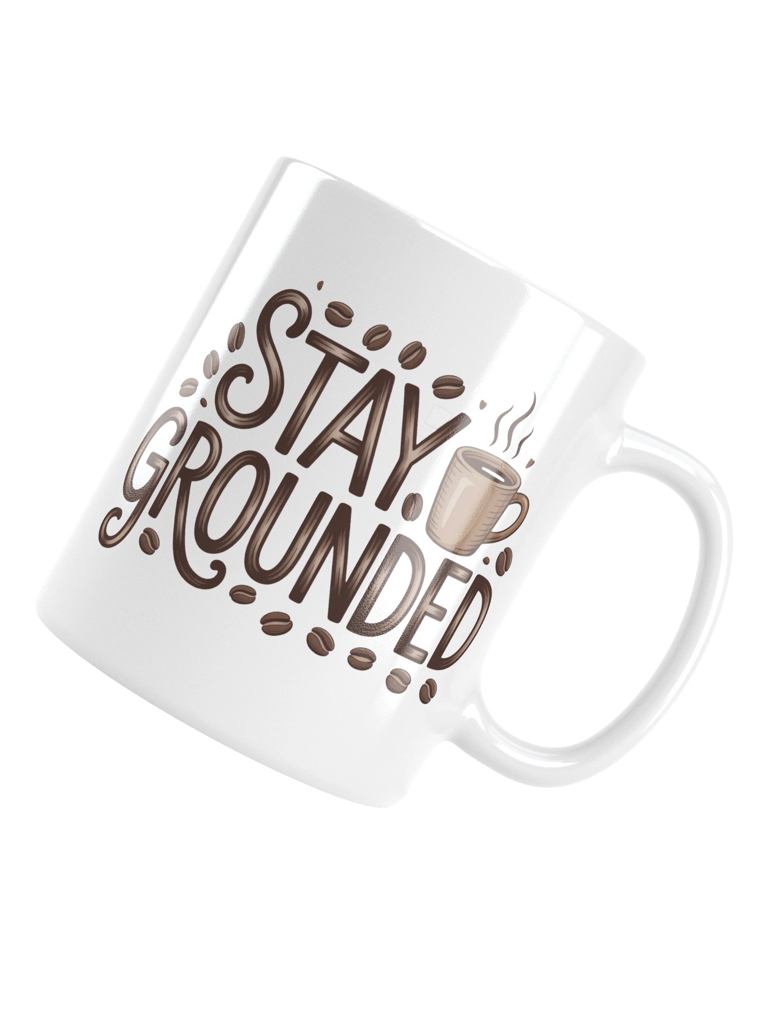 Stay Grounded Coffee Mug – Motivational Mug for Coffee Lovers product image (6)