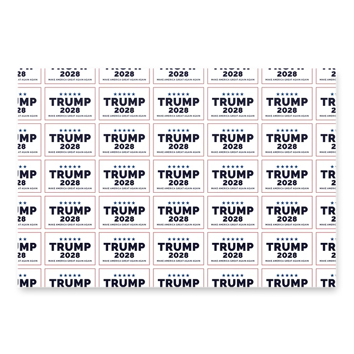 UnR Trump 2028 Wrapping Paper product image (1)