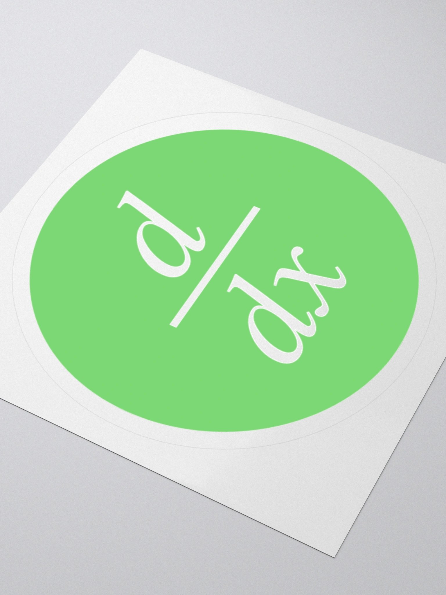 Calculus 1 Logo Sticker product image (3)