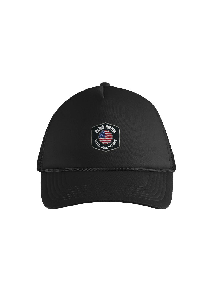 Elbo Room Social Club Patriot Trucker Hat | Core Black product image (3)