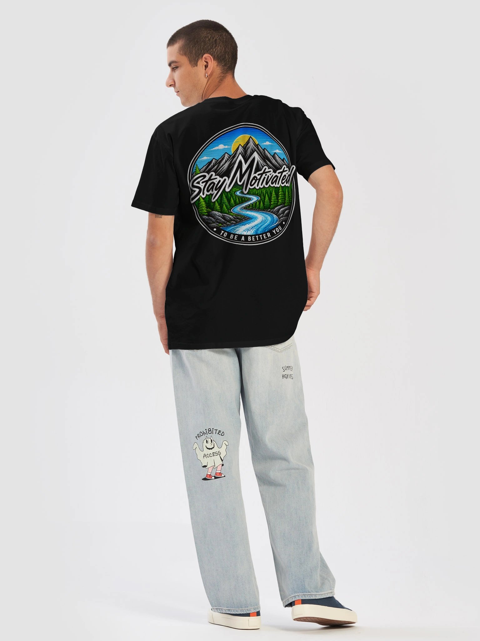 Stay Motivated 2026 Mountaineer Tee product image (6)