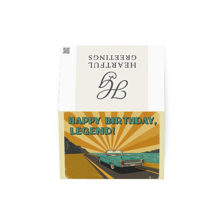Birthday card - General tone product image (2)