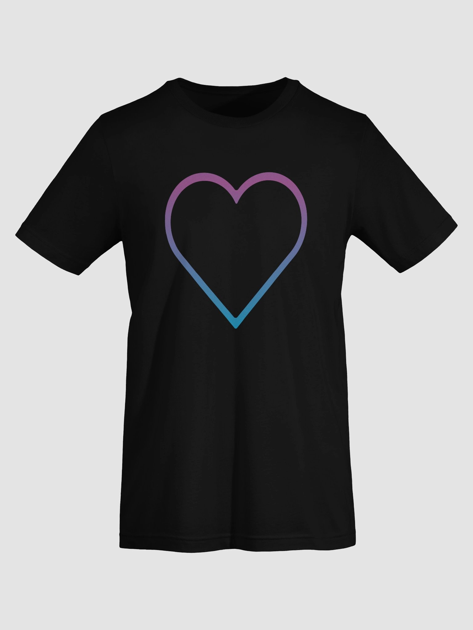 Outline Heart T-Shirt product image (57)