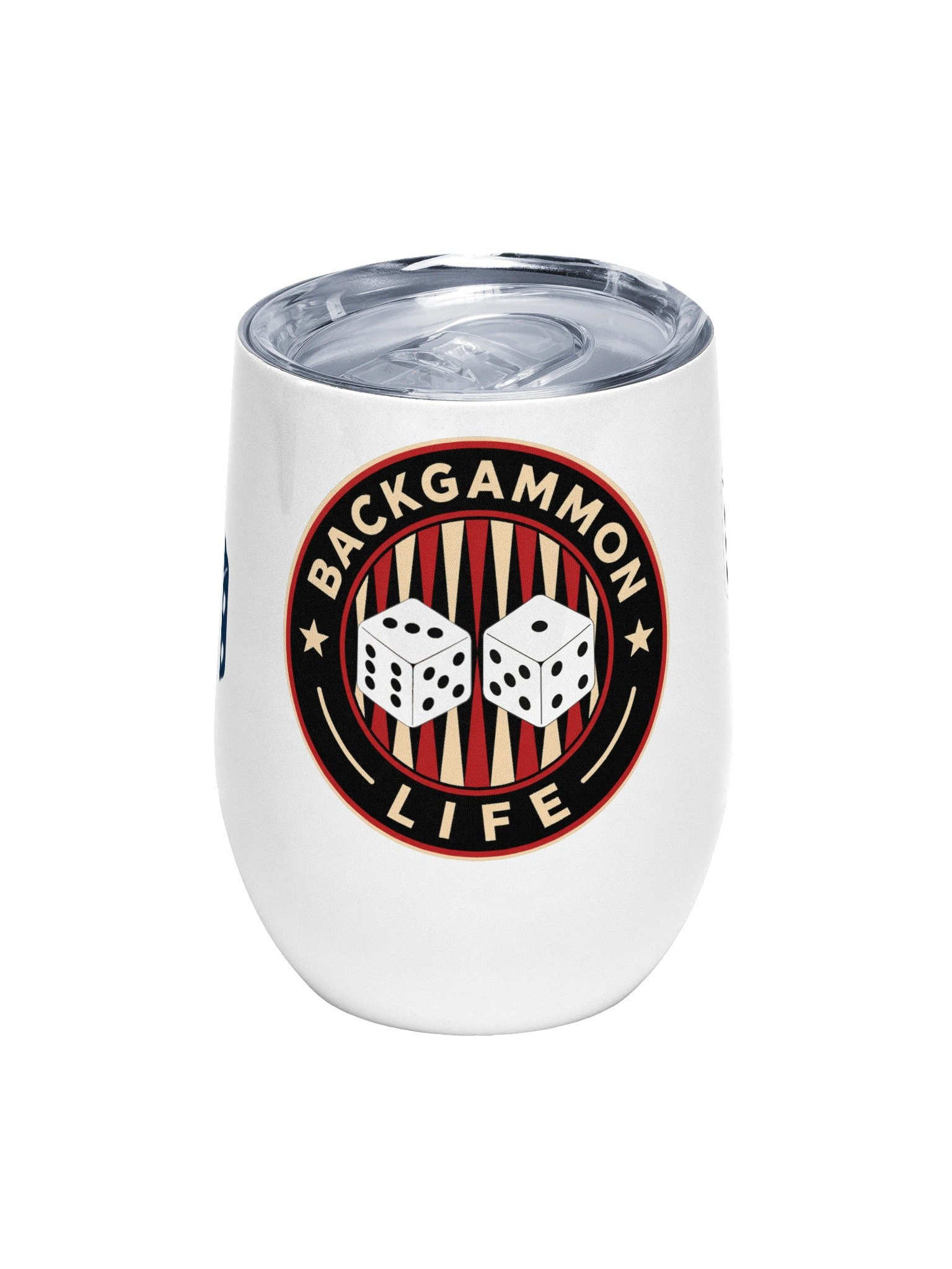 Backgammon Life Wine Tumbler product image (1)