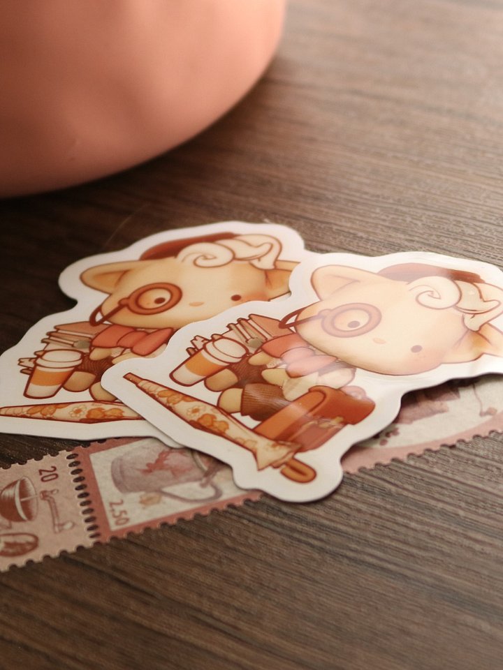 OG Misto Vinyl Sticker - Kawaii Waterproof Character Decal product image (2)