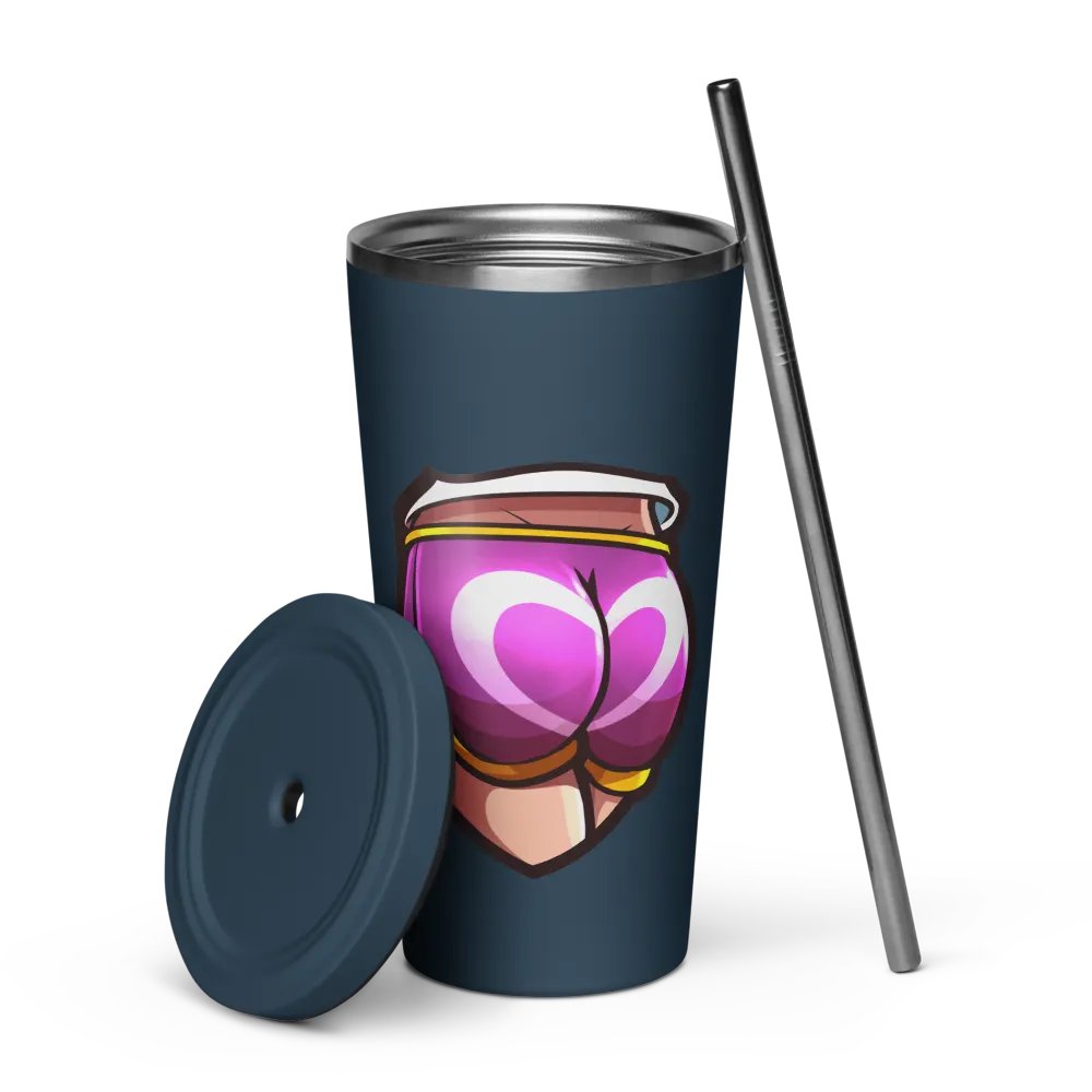 [ Ali3nSun ] Cheeky Straw Cup product image (6)