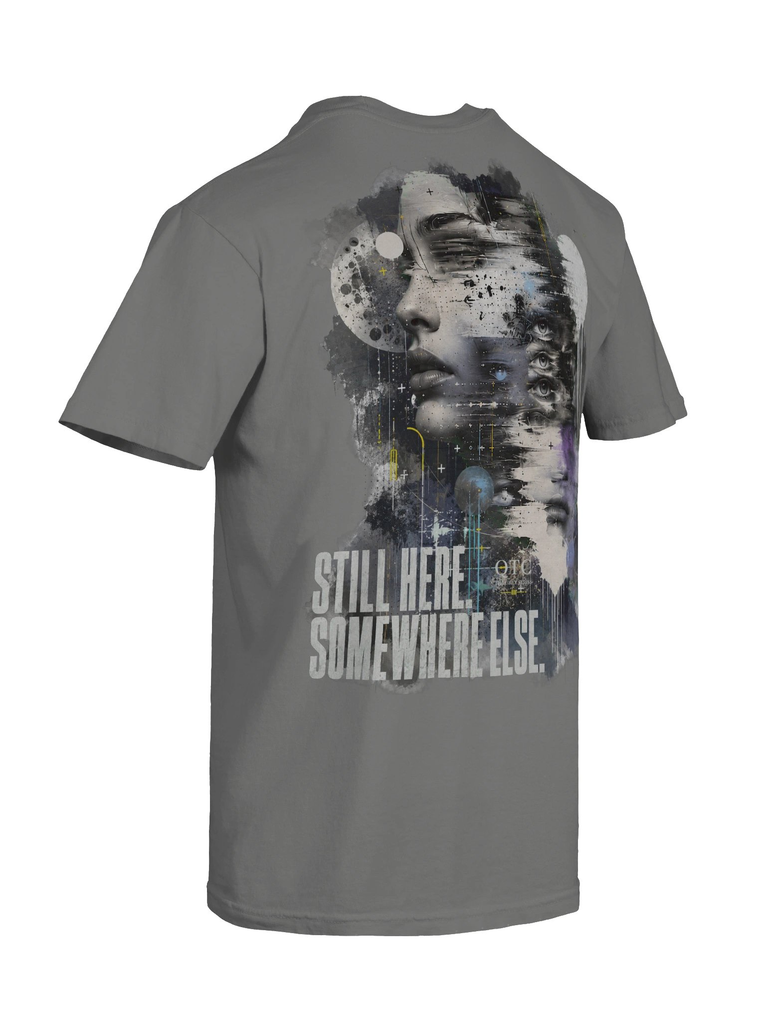 QTC — Still Here. Somewhere Else Tee | Grey Series product image (8)