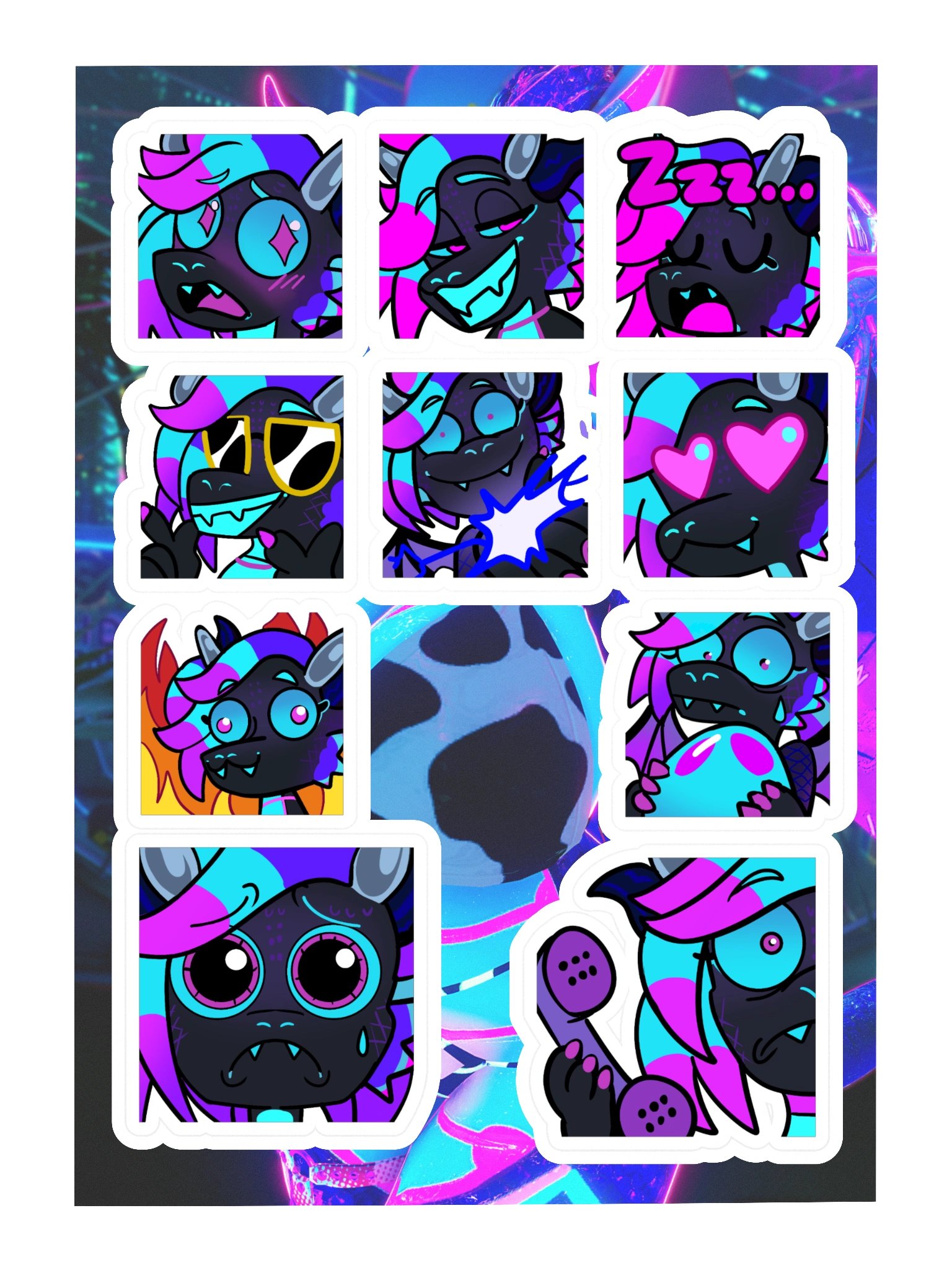 Umbra's Kooky Emoji Sticker Pack #1 product image (3)