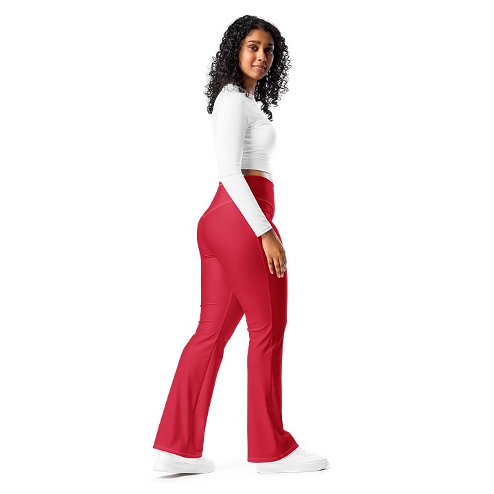 KC Flare Leggings -red- product image (2)