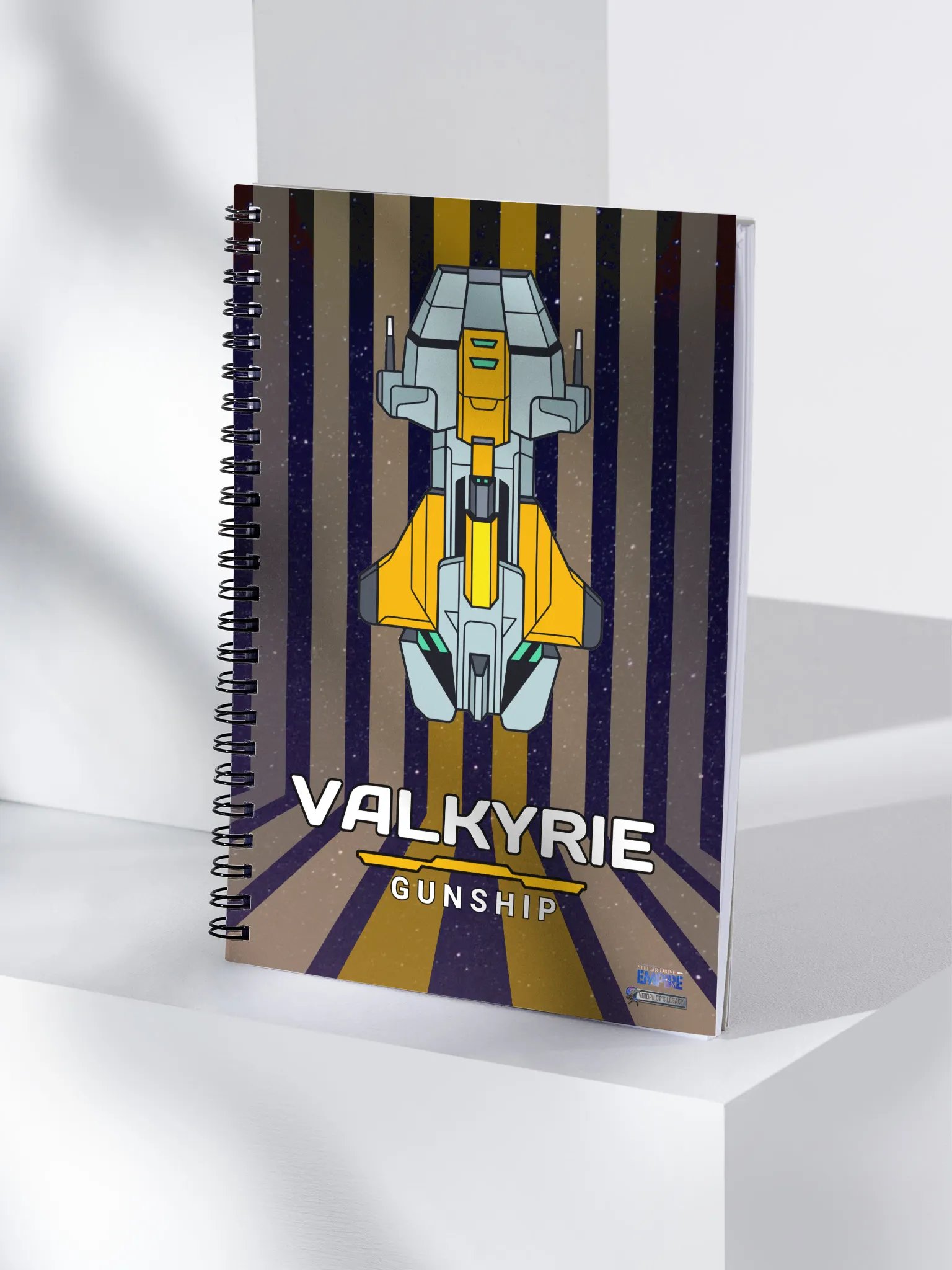Valkyrie Gunship Starship | Spiral Notebook product image (4)