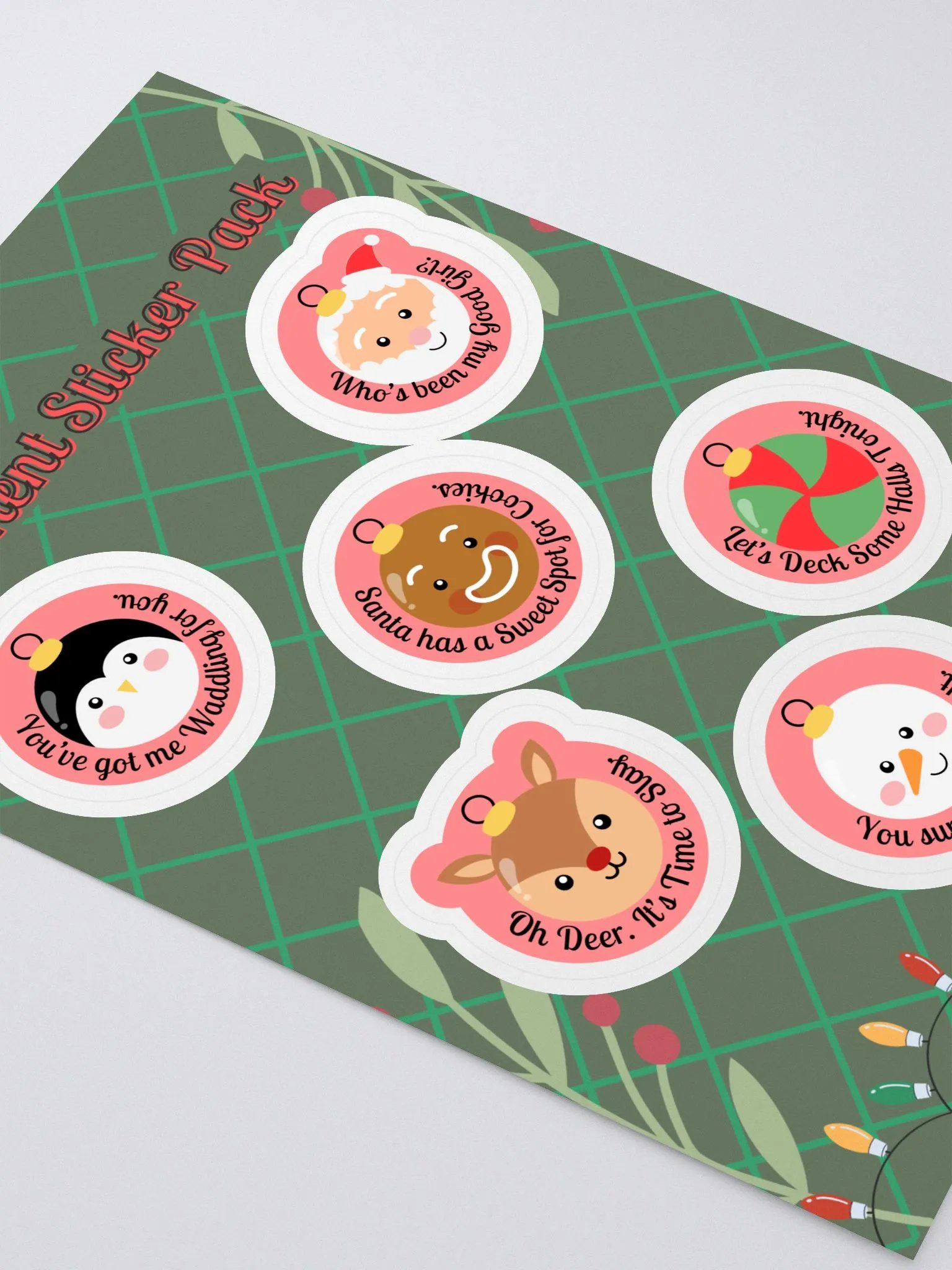 Winter Ornament Sticker Set product image (2)