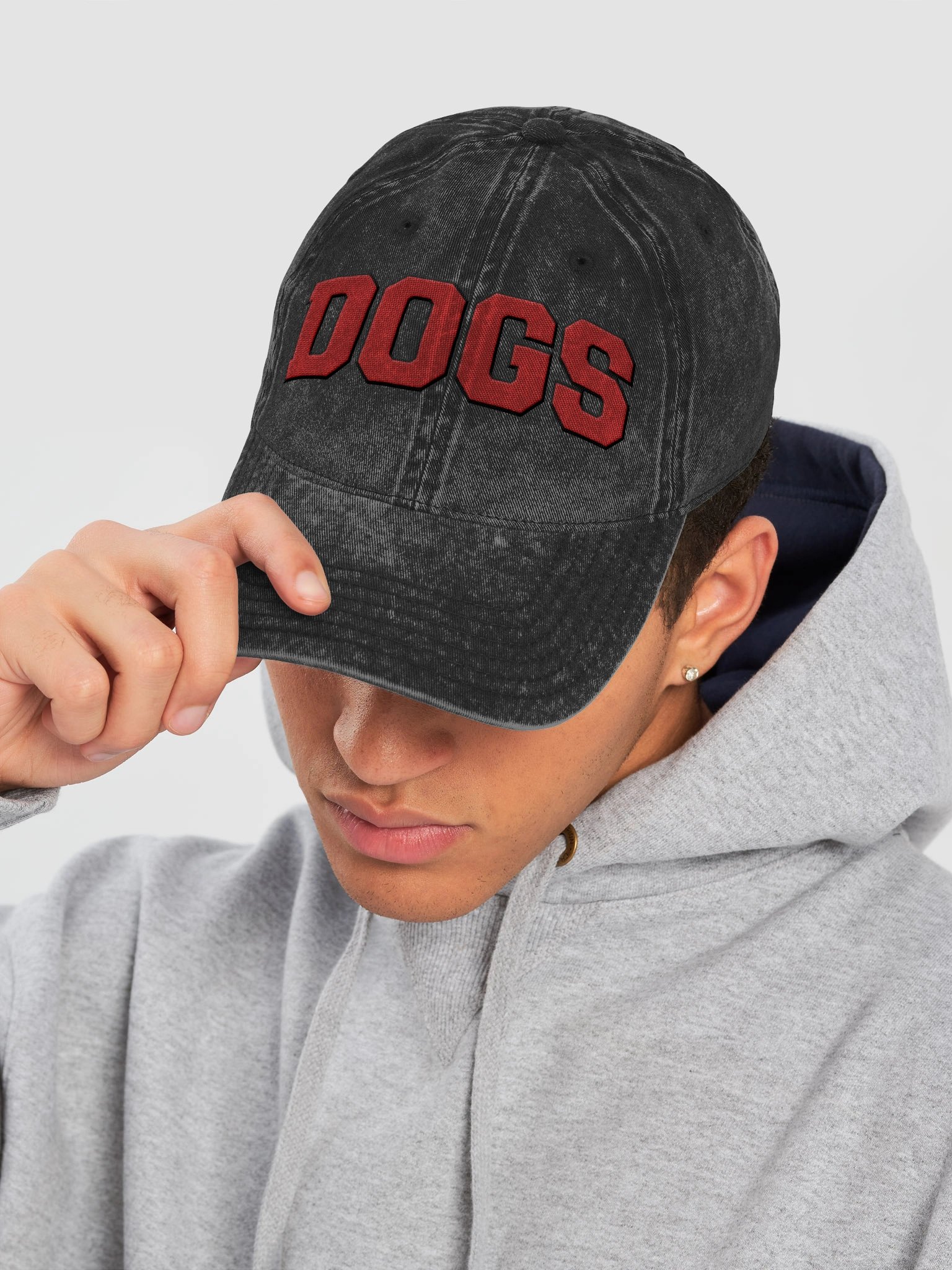 Dogs Distressed Collegiate Hat product image (32)