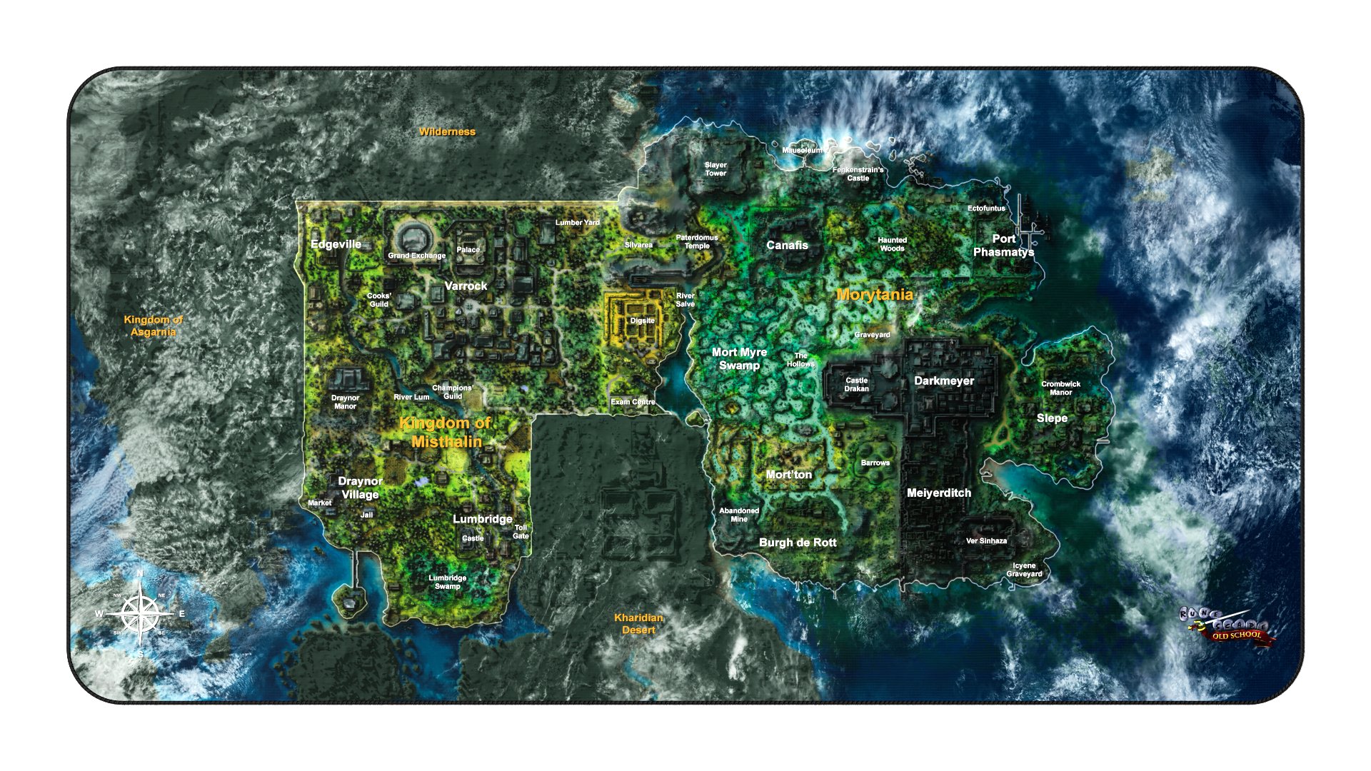 Detailed Misthalin & Morytania Desk Mat product image (6)