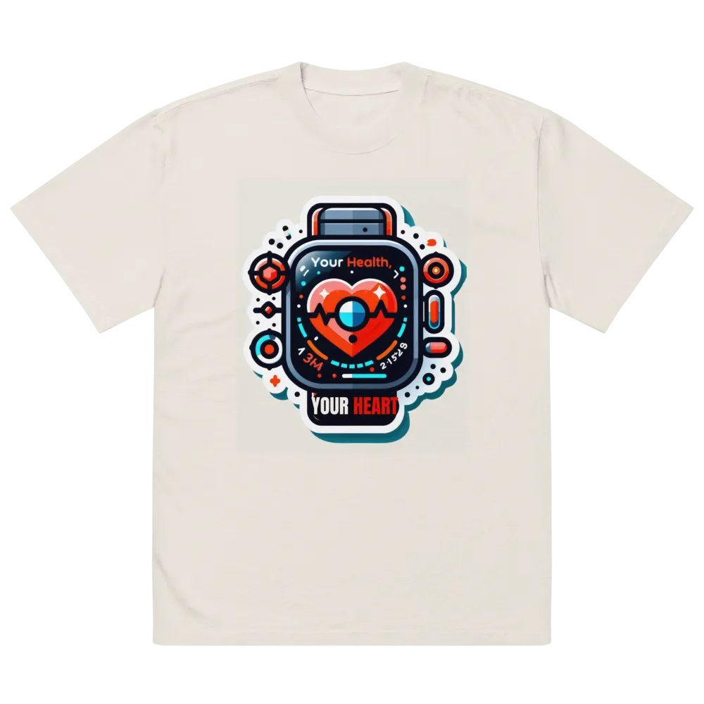 Heartbeat Monitor Futuristic Smartwatch Print product image (3)