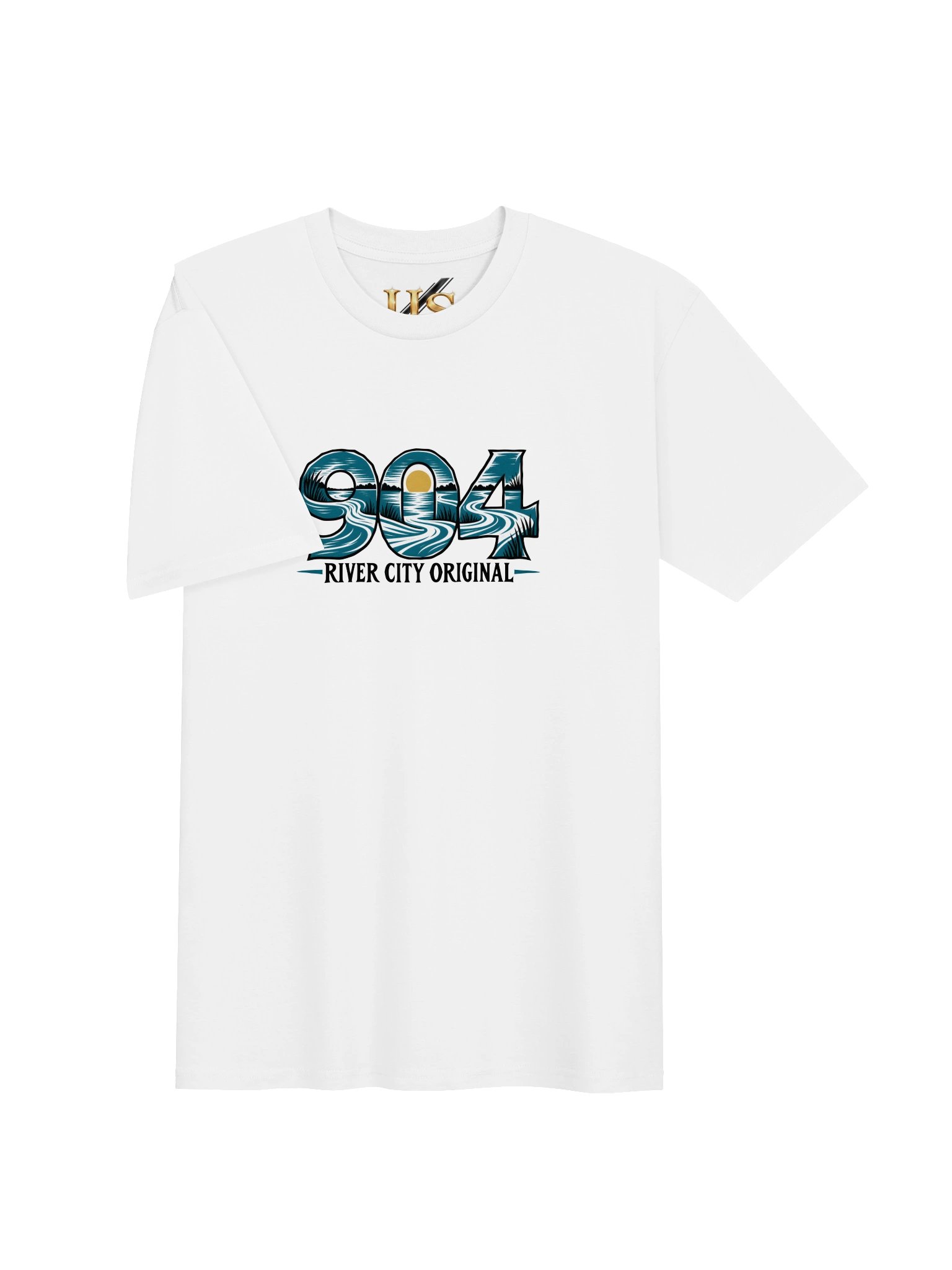 904 River City Original — Can’t Copy the Current White T-Shirt product image (3)