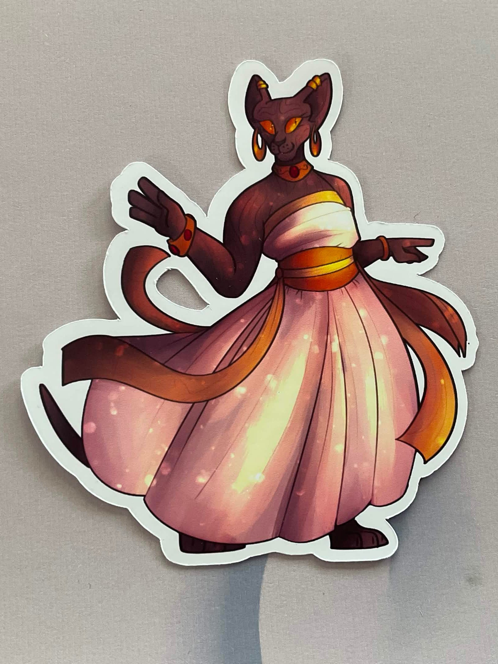 "Aureate Shimmer" sticker product image (1)