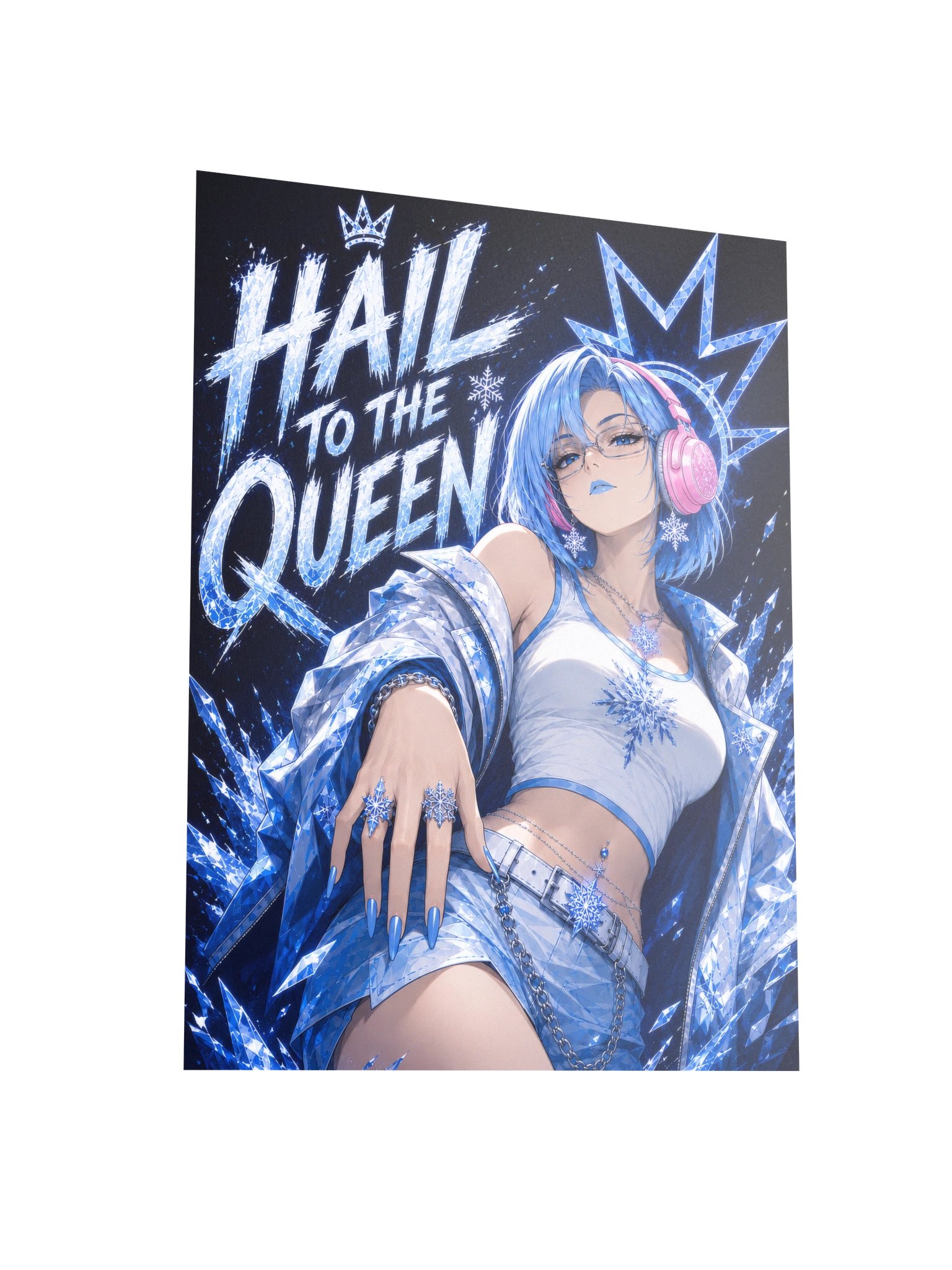 "Hail To The Queen" Lady Frost Matte Poster product image (5)