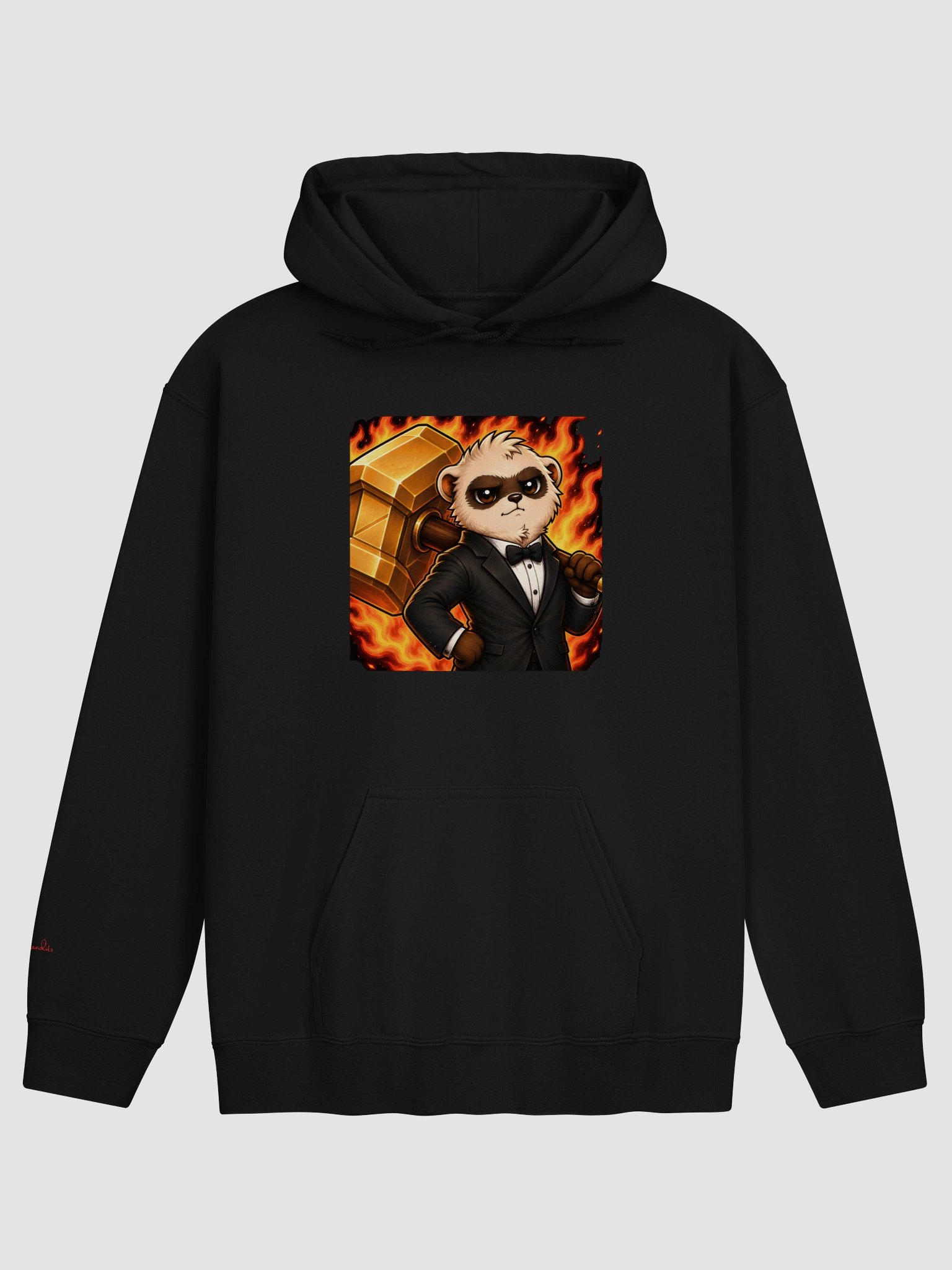 Ferret Bonk Hoodie – Cuteness with Crushing Power product image (3)