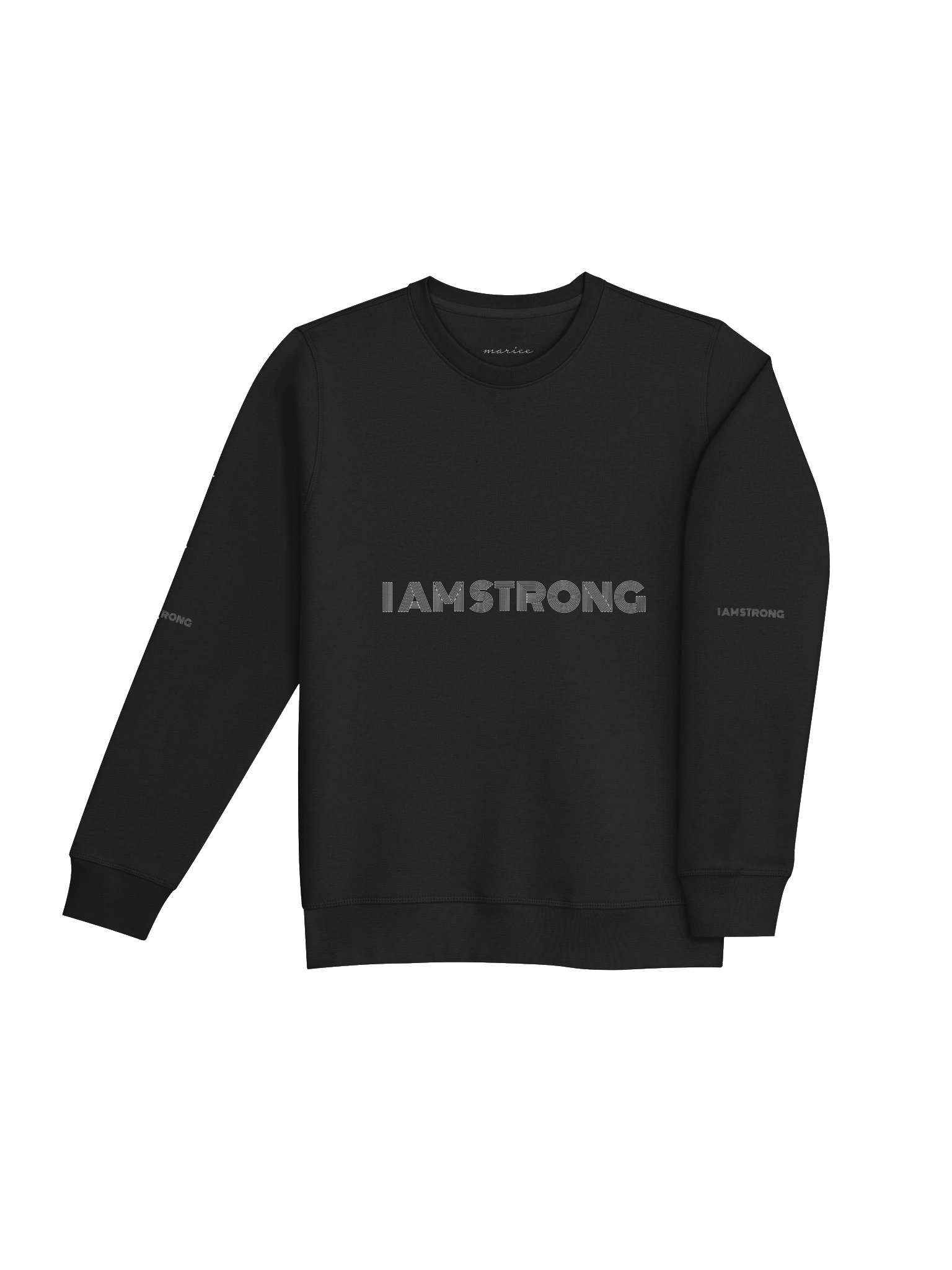 I Am Strong Organic Comfort Unisex Sweatshirt product image (4)