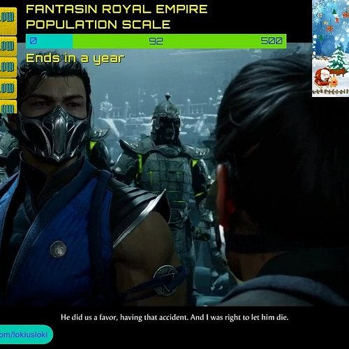 SUB - ZERO Let His Father Die ? WHAT ! 

Hi Everyone , if you wanna see this catch me live on Twitch !