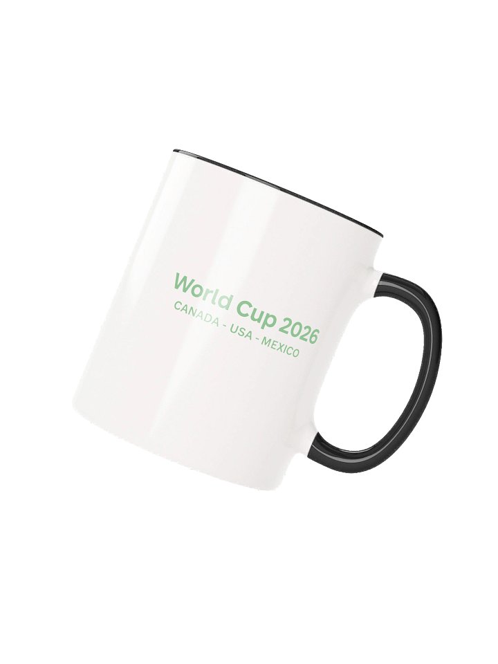 Iran 2026 World Cup Flag Mug - Iran Soccer Fan Coffee Cup - Premium Two-Tone Ceramic Mug product image (2)