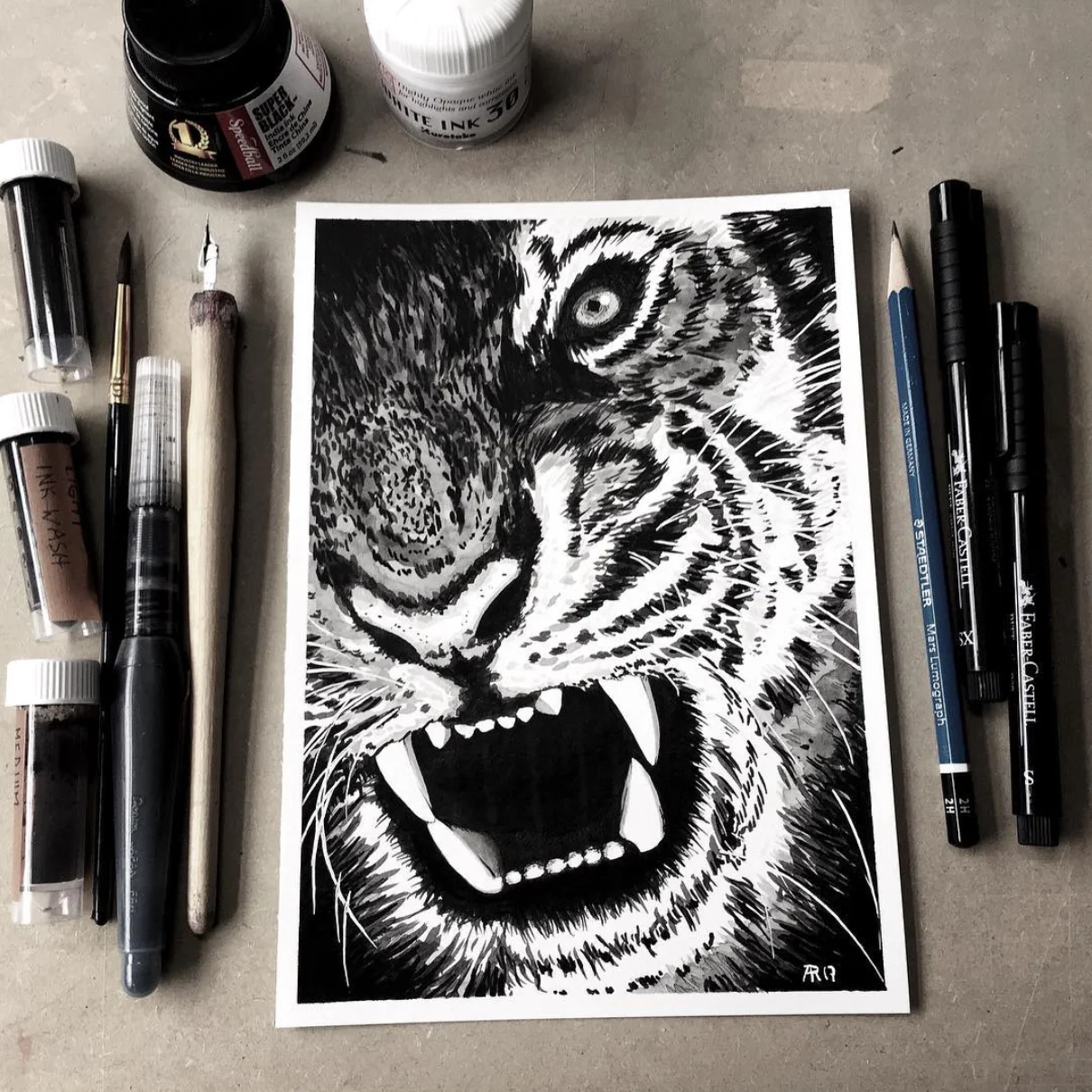 original artwork : tiger product image (2)