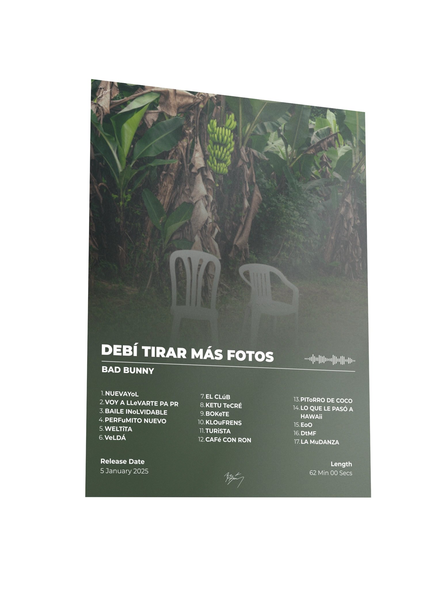 Bad Bunny Debí Tirar Más Fotos Poster product image (6)