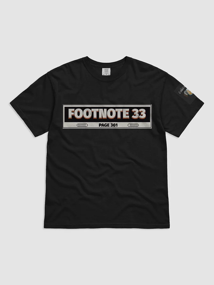 FOOTNOTE 33 T-shirt product image (1)