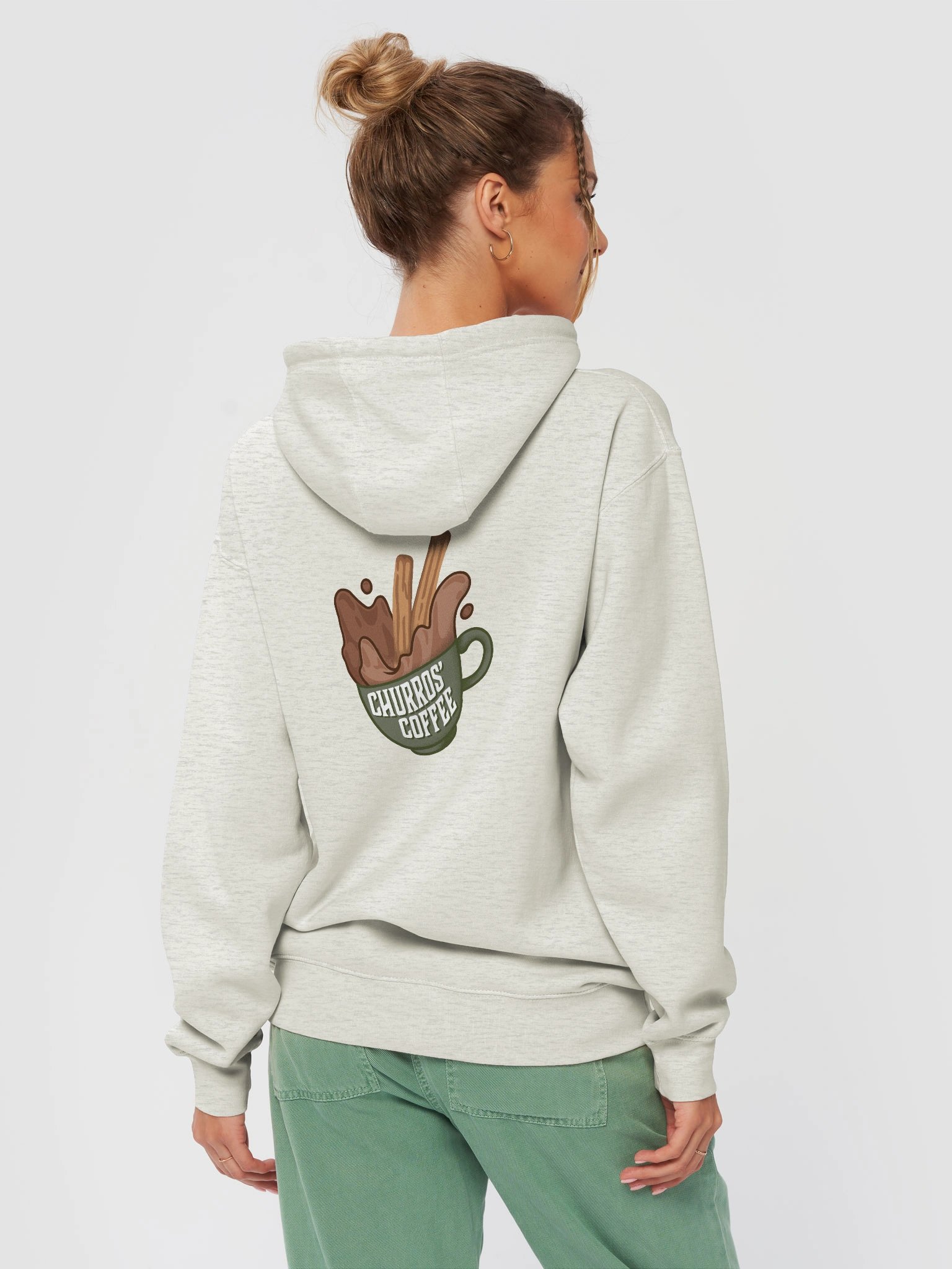 Churros' Coffee Hoodie Light product image (4)