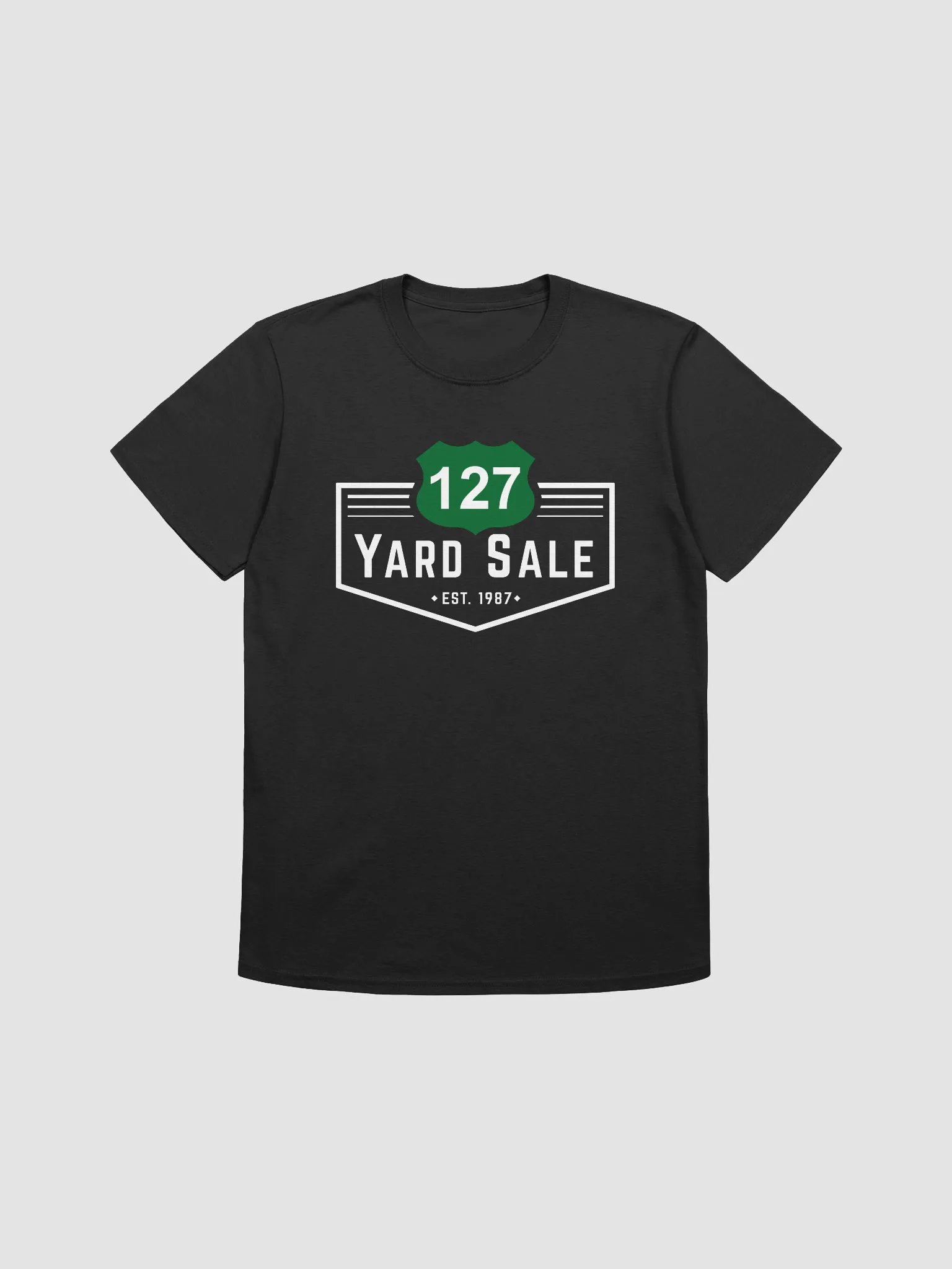 127 Yard Sale (2025) Vintage - Gildan Unisex Softstyle T-Shirt - Black product image (1)
