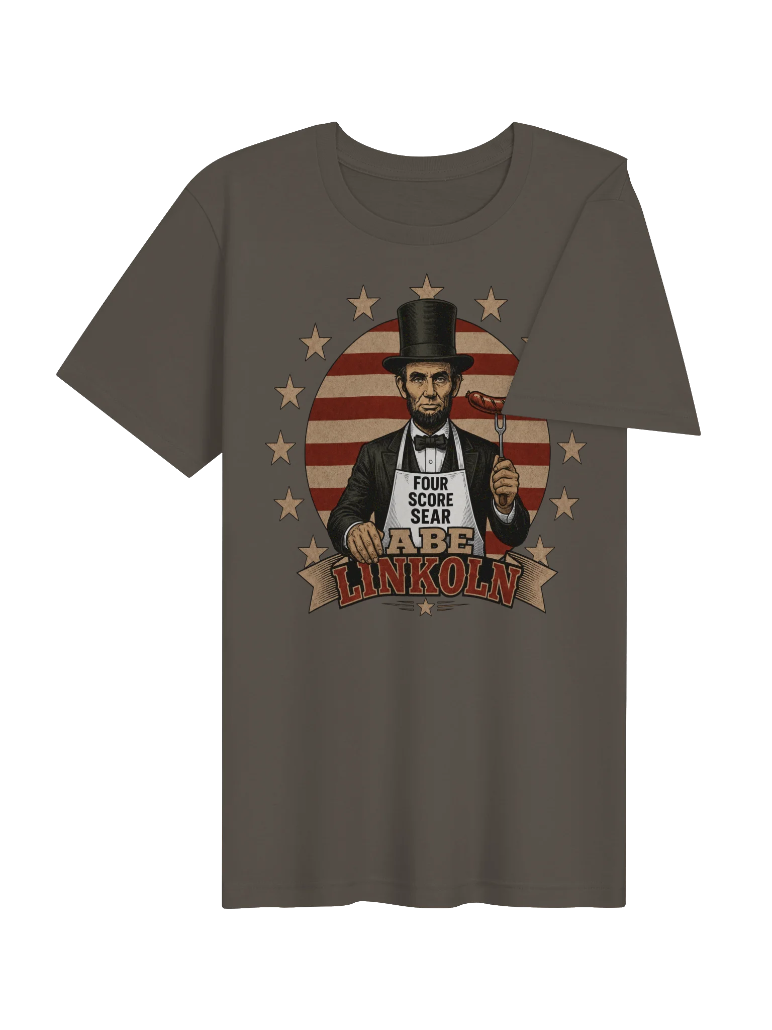 Abe Linkoln T-Shirt | Grill Team 1776 Tee product image (24)