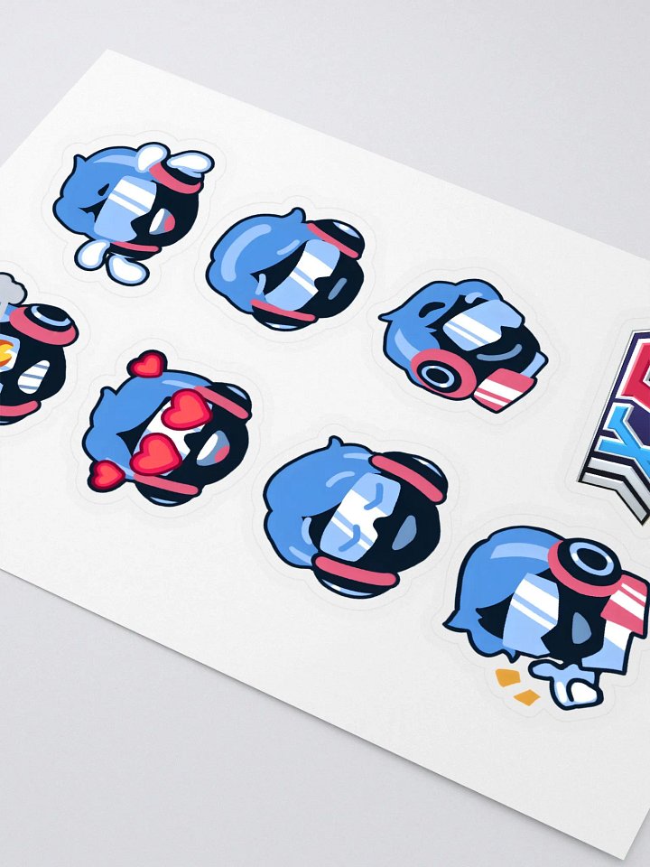 Spin Rhythm XD Jim Rhythm Sticker Sheet product image (2)