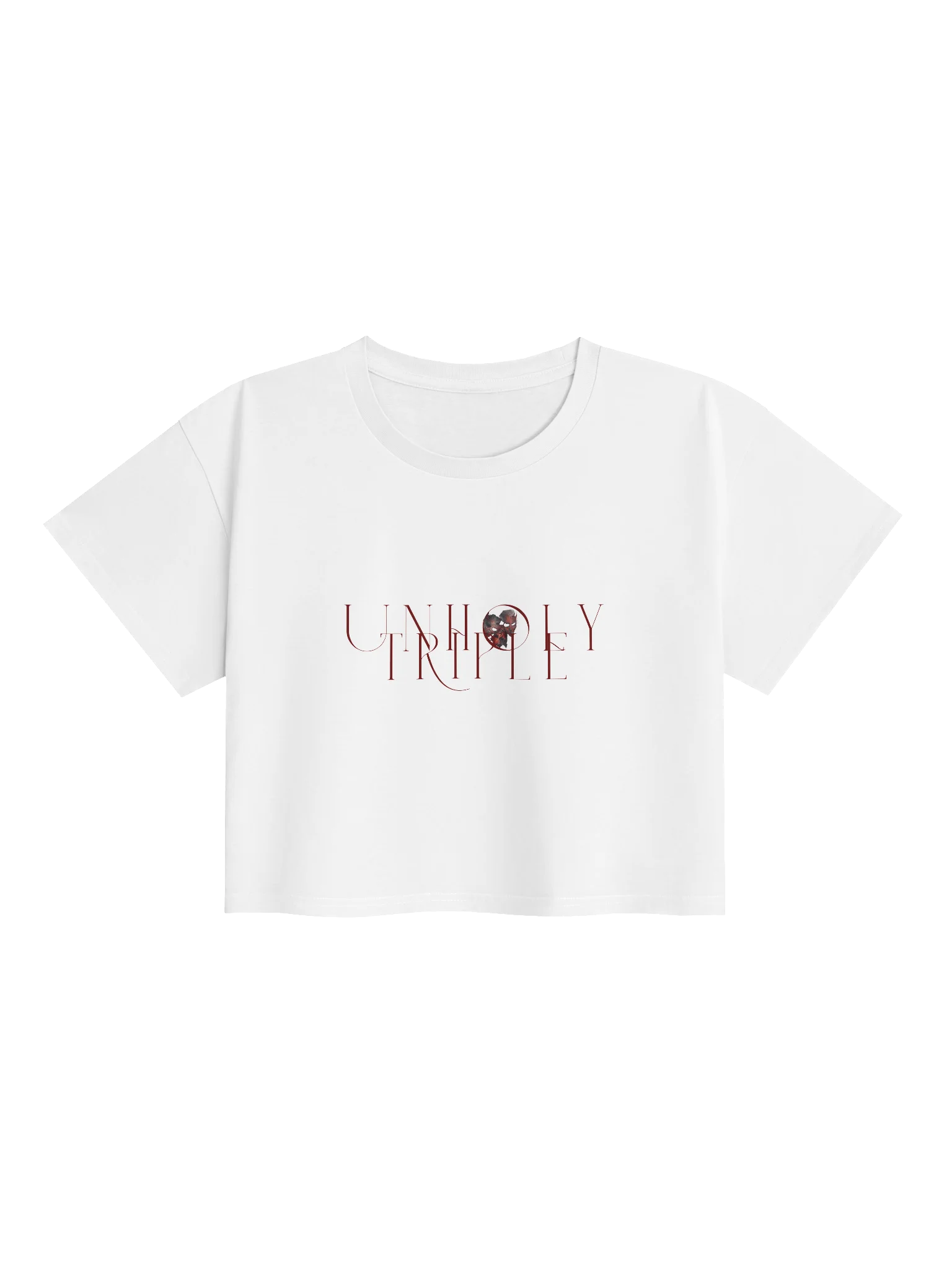 YNTT | UNHOLY TRIPLE CROP-TOP product image (1)