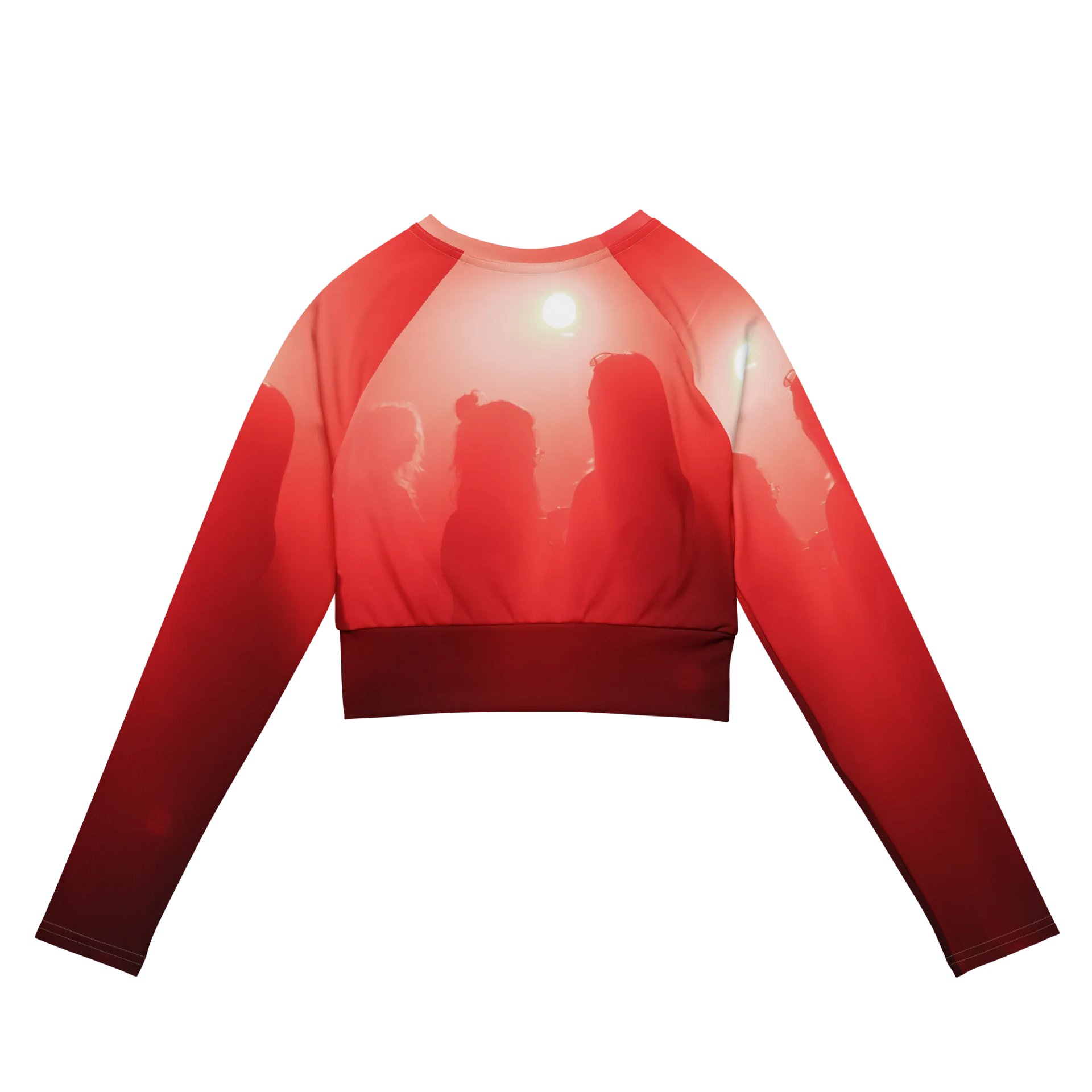 'Girls Are Down' Eco All-Over Print Crop Top product image (7)