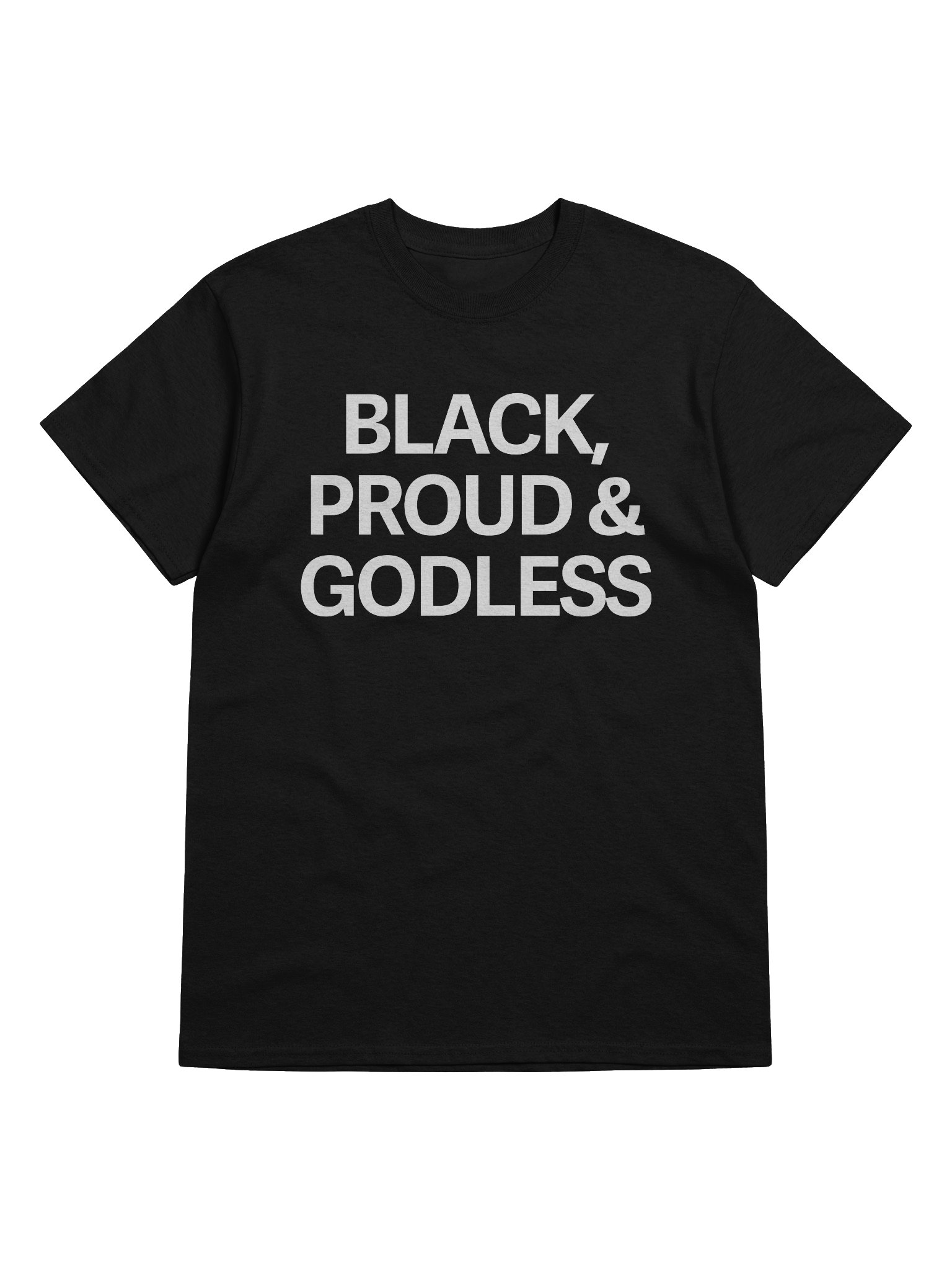 Black, Proud & Godless - Shirt product image (5)