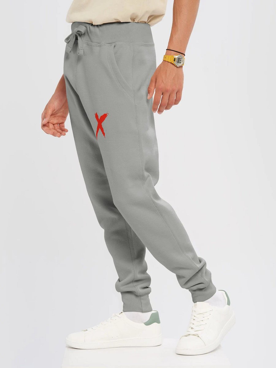Red X Fleece Joggers product image (6)