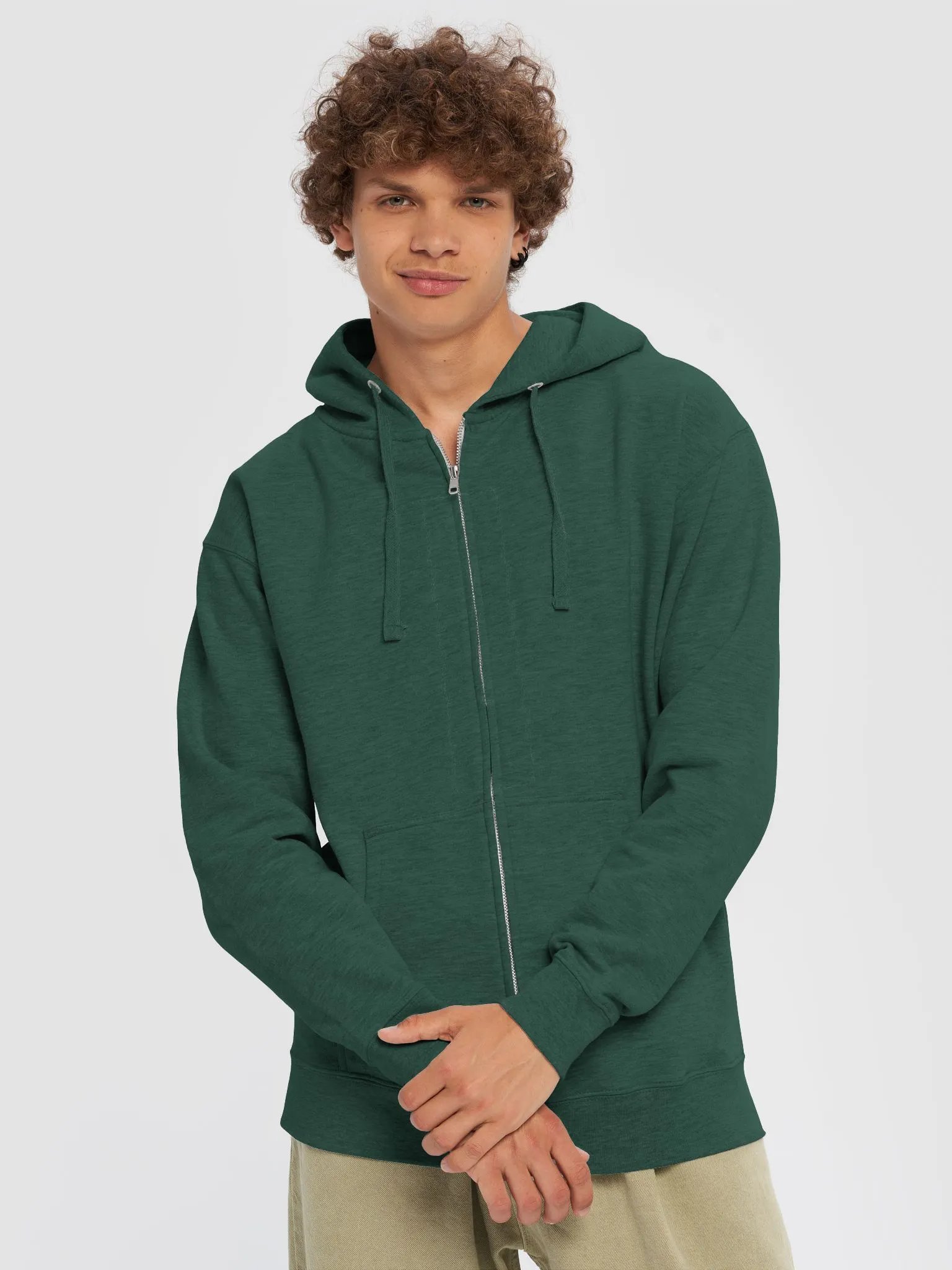 Fleece Zip Up Hoodie product image (2)