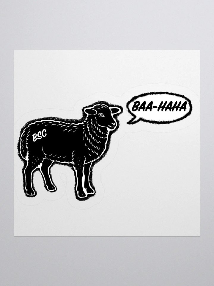 BAA-HAHA Sticker product image (1)