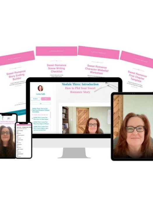 Sweet Romance Mini-Course for Beginner Writers [Step-By-Step] product image (1)
