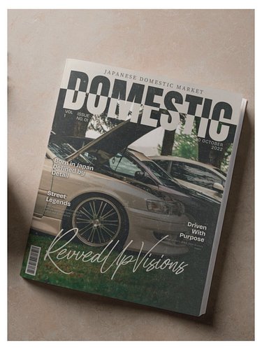 Domestic - JDM Magazine Concept Cover
#jdm #cars