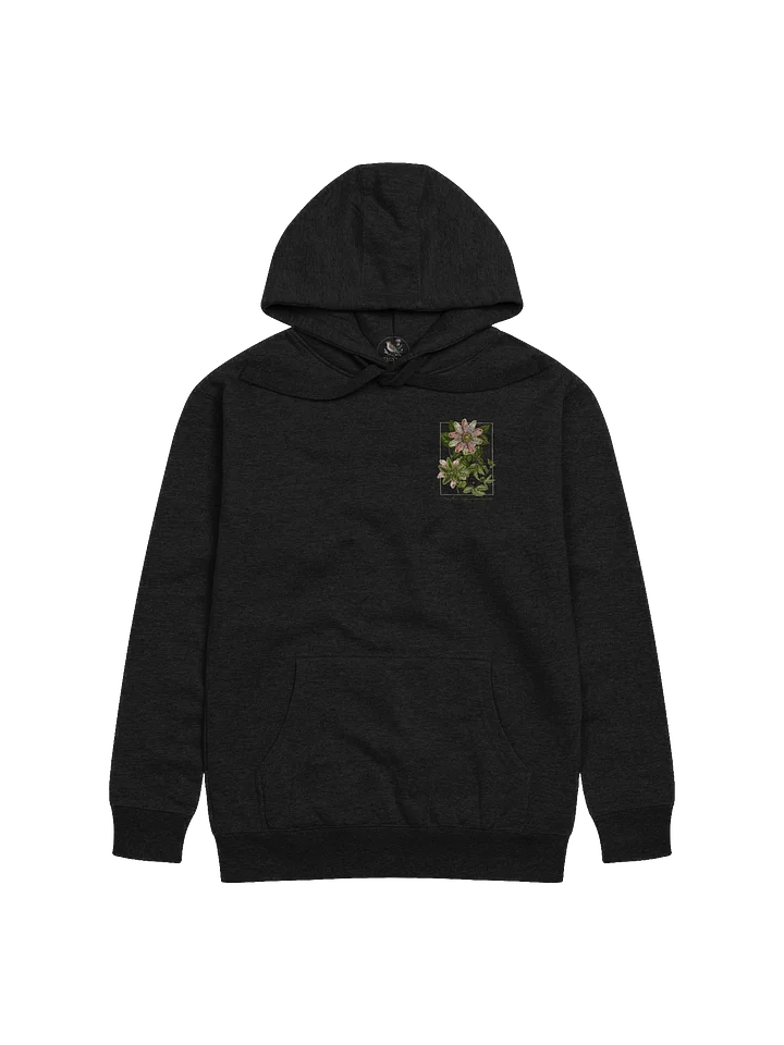 passionflower (Passiflora imperatrice eugénie) Premium Adult Unisex Hoodie product image (2)