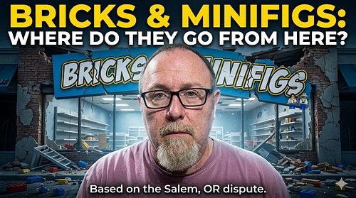 Is this the end for Bricks & Minifigs? 🚨
The $200,000 LEGO Star Wars consignment scandal has completely rocked the community....