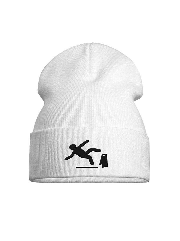 Wet Floor Bold Beanie (light mode) product image (1)