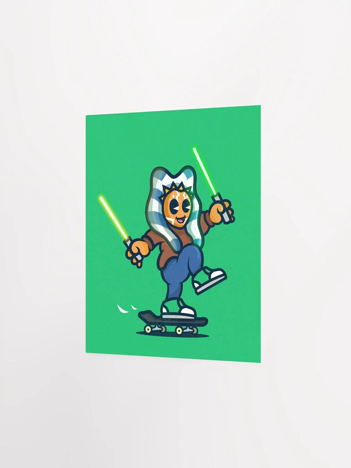 Gray Skater Poster Print product image (6)