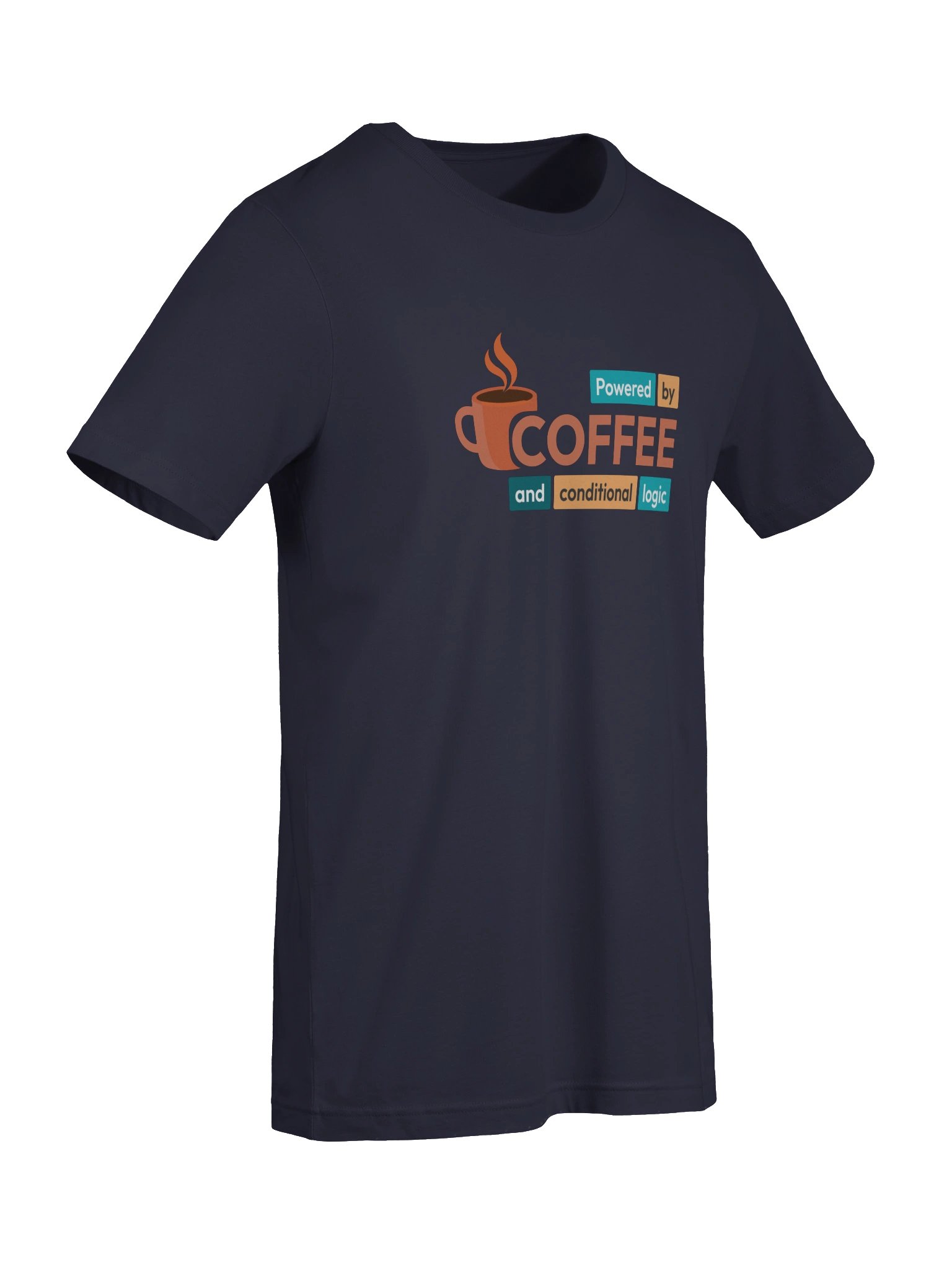 Powered by coffee - Unisex Tee product image (7)
